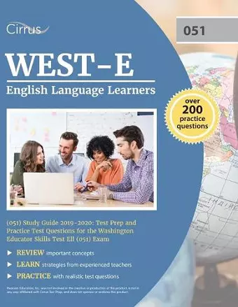 WEST-E English Language Learners (051) Study Guide 2019-2020 cover