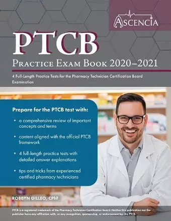 PTCB Practice Exam Book 2020-2021 cover