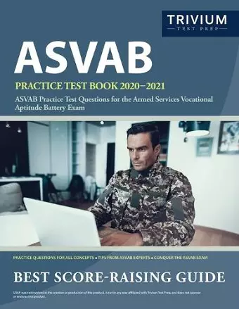 ASVAB Practice Test Book 2020-2021 cover