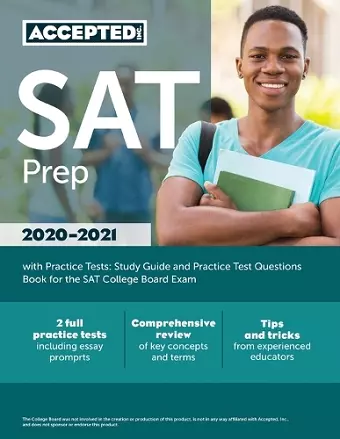 SAT Prep 2020-2021 with Practice Tests cover