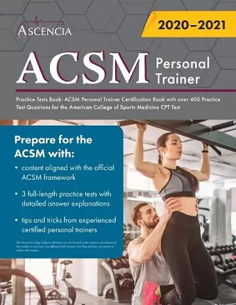 ACSM Personal Trainer Practice Tests Book cover