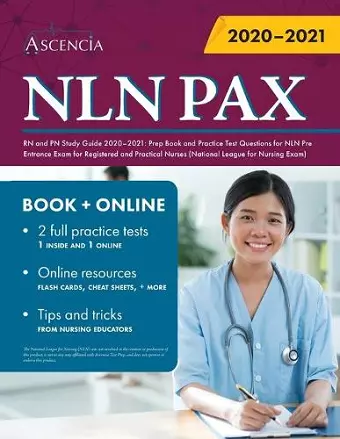 NLN PAX RN and PN Study Guide 2020-2021 cover