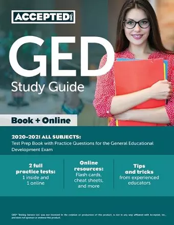 GED Study Guide 2020-2021 All Subjects cover