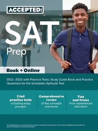 SAT Prep 2021-2022 with Practice Tests cover