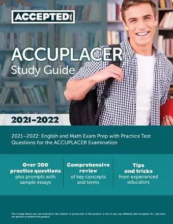 ACCUPLACER Study Guide 2021-2022 cover