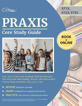 Praxis Core Study Guide 2021-2022 cover