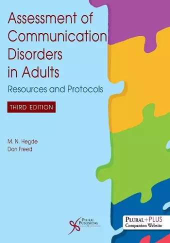 Assessment of Communication Disorders in Adults cover