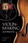 Violin-Making cover