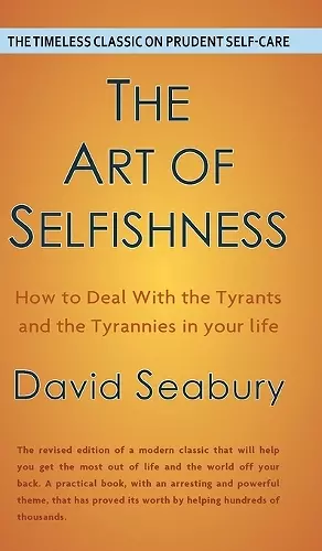 Art of Selfishness by David Seabury cover