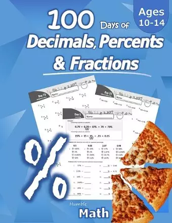 Humble Math - 100 Days of Decimals, Percents & Fractions cover