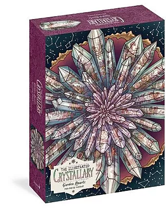 The Illustrated Crystallary Puzzle: Garden Quartz (750 pieces) cover