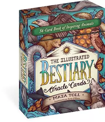 The Illustrated Bestiary Oracle Cards cover
