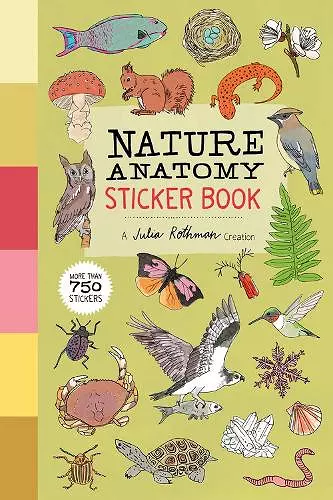 Nature Anatomy Sticker Book cover