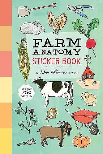 Farm Anatomy Sticker Book cover