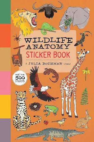 Wildlife Anatomy Sticker Book cover