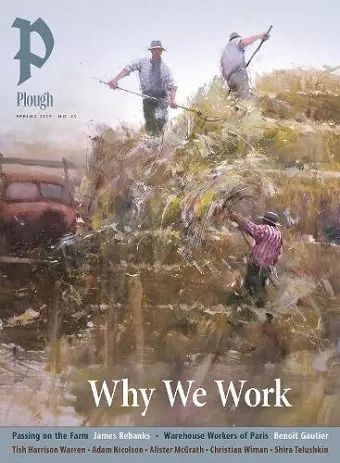 Plough Quarterly No. 43 – Why We Work cover