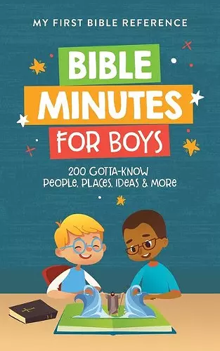 Bible Minutes for Boys cover