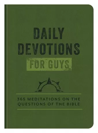 Daily Devotions for Guys cover