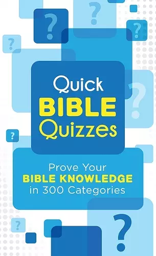 Quick Bible Quizzes cover