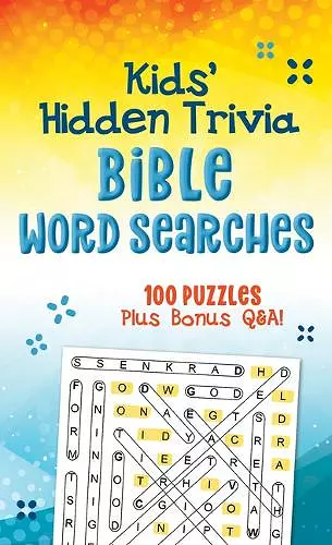 Kids' Hidden Trivia Bible Word Searches cover