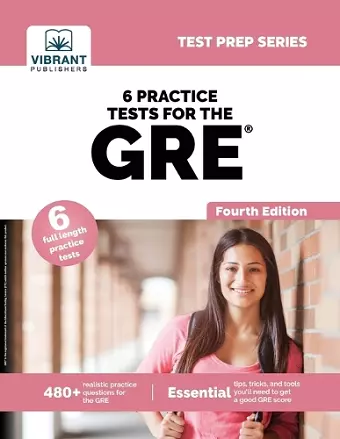 6 Practice Tests for the GRE (Fourth Edition) cover