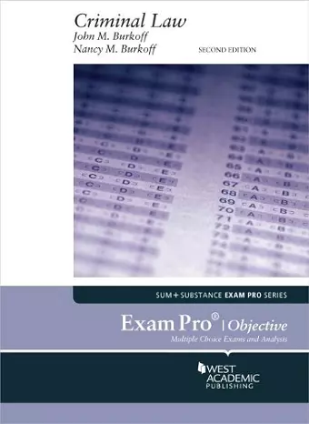 Exam Pro on Criminal Law (Objective) cover