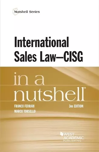 International Sales Law - CISG - in a Nutshell cover