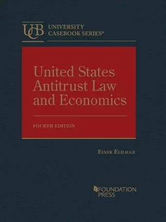 United States Antitrust Law and Economics cover