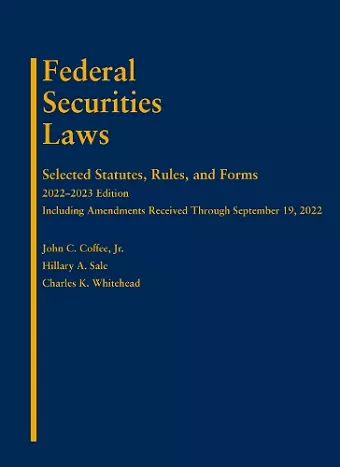 Federal Securities Laws cover