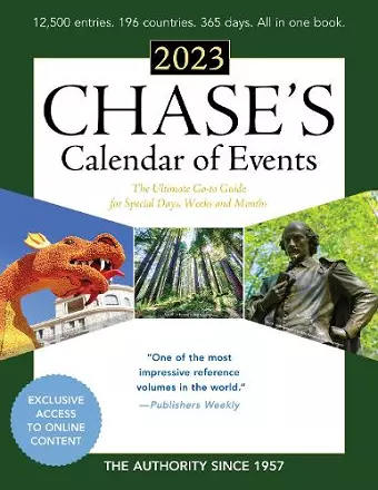 Chase's Calendar of Events 2023 cover