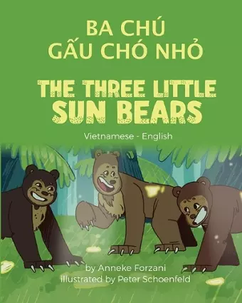 The Three Little Sun Bears (Vietnamese - English) cover