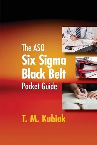 The ASQ Six Sigma Black Belt Pocket Guide cover