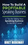 How to Build a Profitable Speaking Business cover