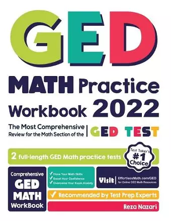 GED Math Practice Workbook cover