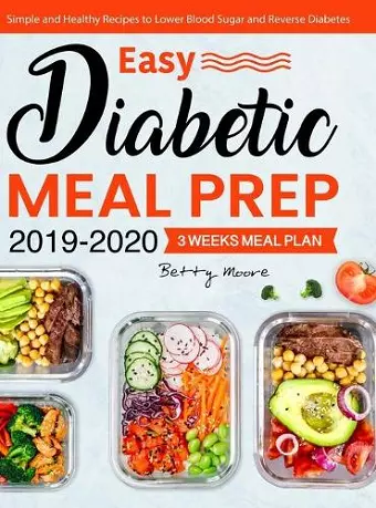 Easy Diabetic Meal Prep 2019-2020 cover