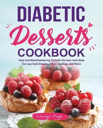 Diabetic Desserts Cookbook cover