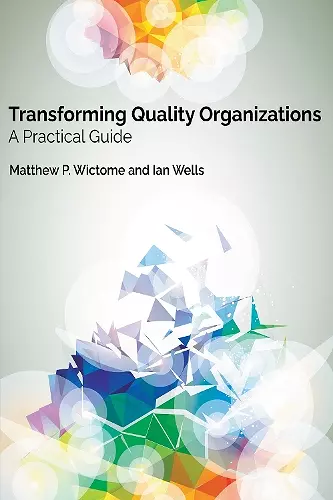 Transforming Quality Organizations cover