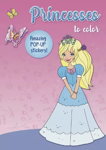 Princesses to color cover