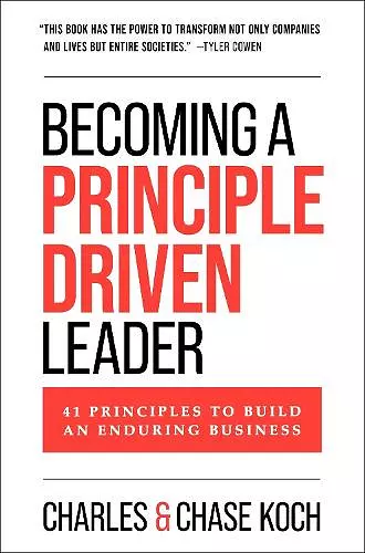 Becoming a Principle-Driven Leader cover