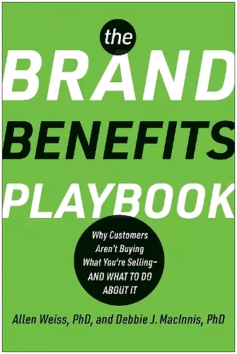 The Brand Benefits Playbook cover