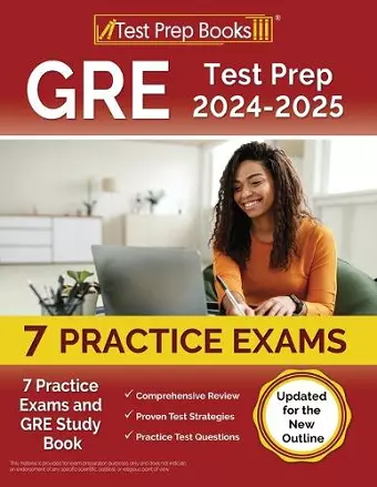 GRE Test Prep 2024-2025 cover