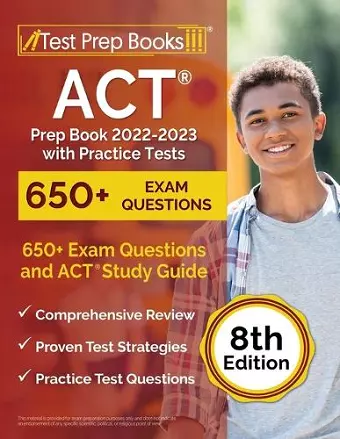 ACT Prep Book 2022-2023 with Practice Tests cover