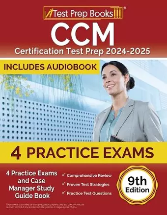 CCM Certification Test Prep 2024-2025 cover