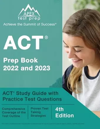 ACT Prep Book 2022 and 2023 cover