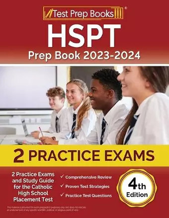 HSPT Prep Book 2023-2024 cover