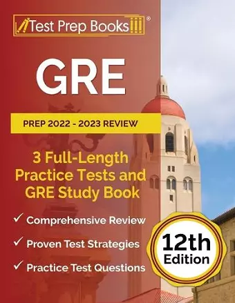 GRE Prep 2022 - 2023 Review cover