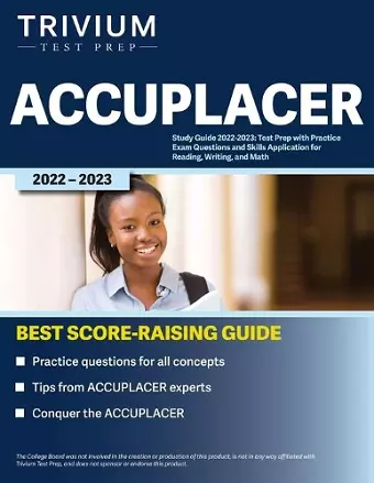 ACCUPLACER Study Guide 2022-2023 cover