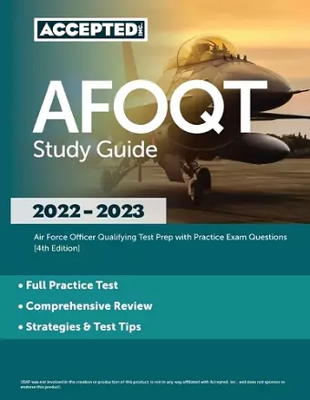 AFOQT Study Guide 2022-2023 cover