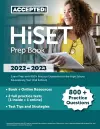 HiSET Prep Book 2022-2023 cover