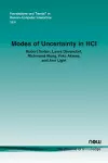Modes of Uncertainty in HCI cover